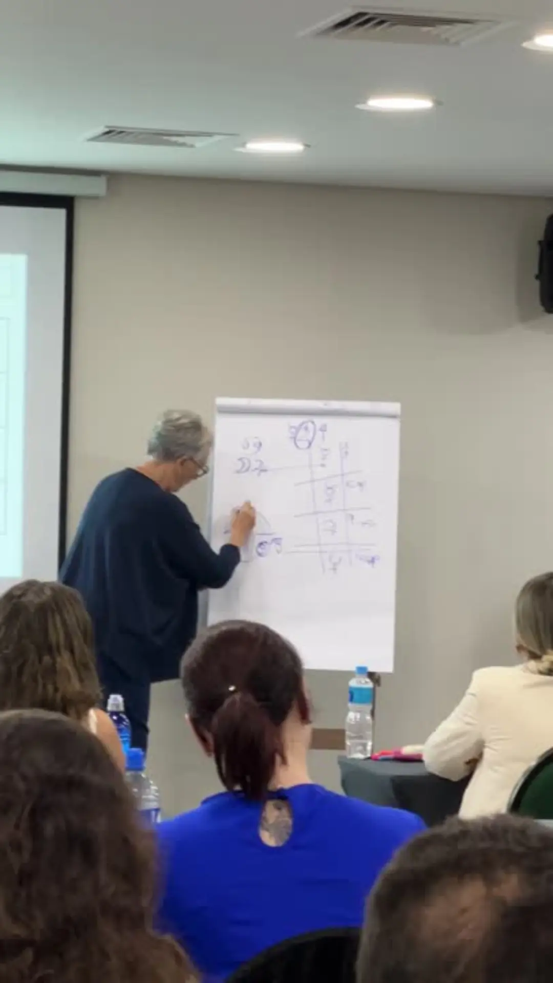 Vivência do módulo presencial — Josie Kromer conduzindo aula