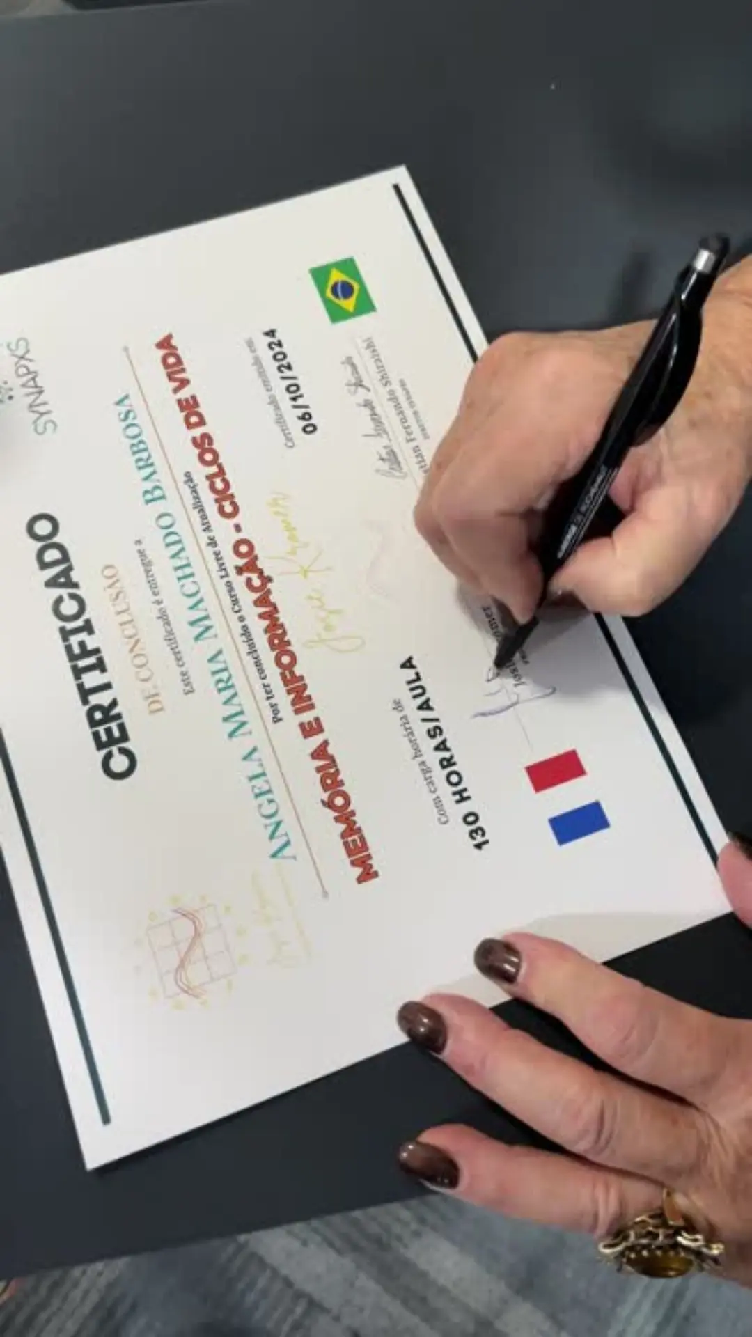 Encerramento do módulo presencial