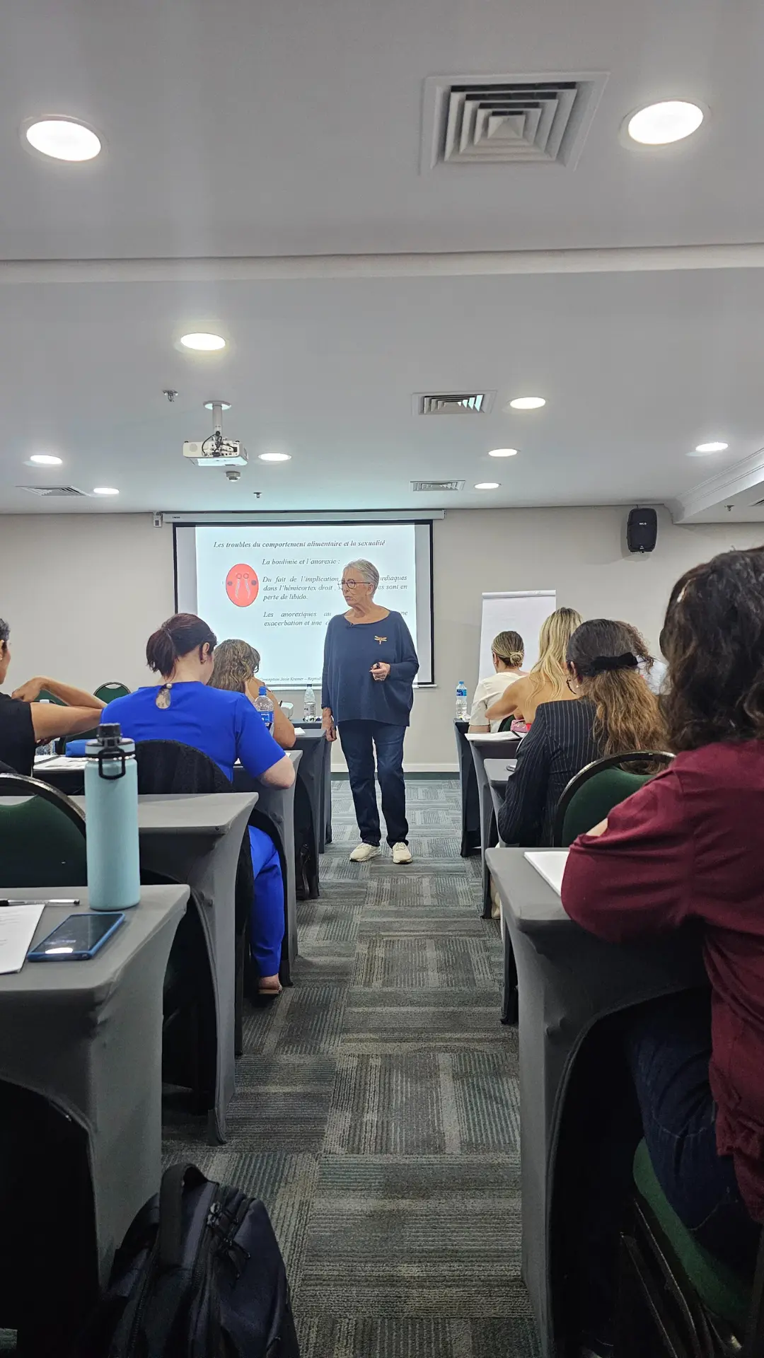 Momento de integração entre as alunas